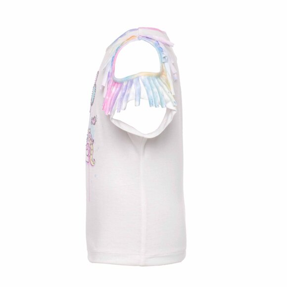 Unicorn Girls Shorts Outfit With T-shirt - Picture 4 of 8